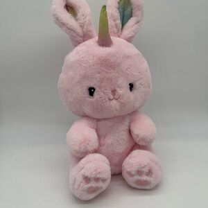 FAO Schwarz Pink Unicorn Bunny Stuffed Animal